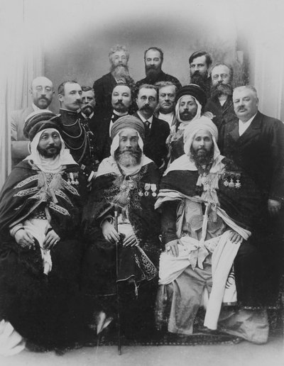 Algerian and French Politicians, 19th century by A. Gerschel